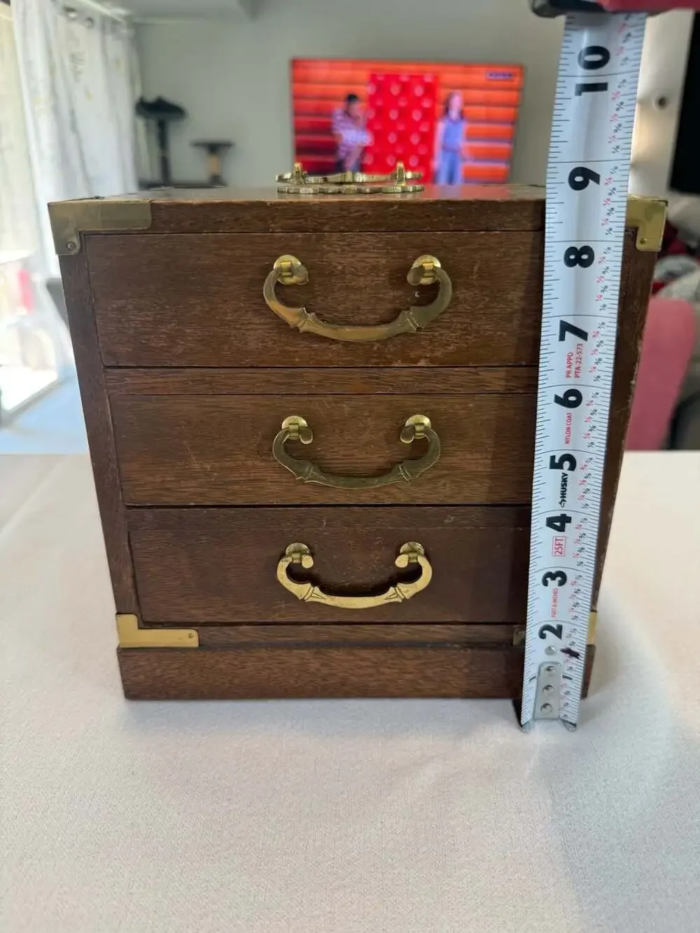 Japanese Tansu Musical Jewelry Chest/Music Box
